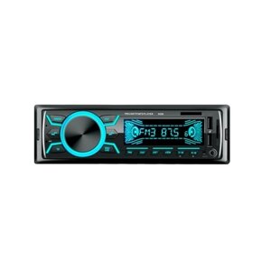 Автомобильная стереосистема с 7 цветными светодиодами BT Авторадио Dual USB Fast Charge USB Stereo Audio MP3 ID3 WMA AUX-IN TF A2DP Handsfree ISO
