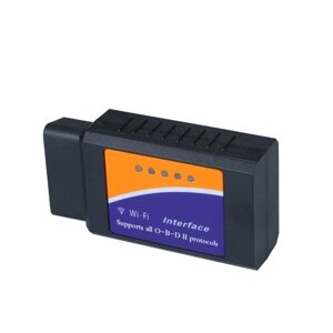 Автомобильный WIFI OB-D2 OBD-II Scan Tool MINI Code Reader Сканер Адаптер Check Engine Light Диагностический инструмент Совместимость с iOS и Android