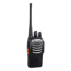 BAOFENG BF-888S UHF 400-470 МГц FM-трансивер двусторонняя радиосвязь Портативная портативная рация на большие расстояния 2 шт., Европейский штекер