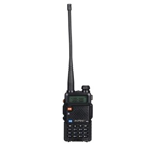 BAOFENG BF-UV5R FM-трансивер двухдиапазонный ручной трансивер 128CH любительский портативный радио с длительным режимом ожидания черный