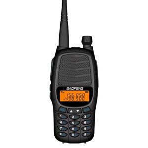 BAOFENG BF-UV6HP 10 Вт переговорное устройство VHF UHF двухдиапазонный 128 каналов FM-прием с аккумулятором 4800 мАч ЖК-экран фонарик