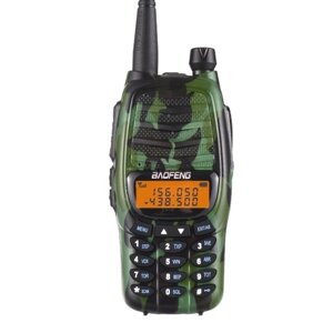 BAOFENG BF-UV6HP 10 Вт переговорное устройство VHF UHF двухдиапазонный 128 каналов FM-прием с аккумулятором 4800 мАч ЖК-экран фонарик