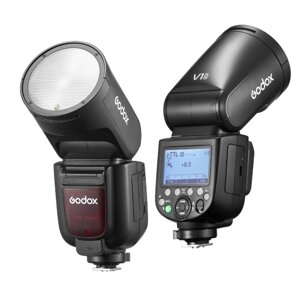 Беспроводная вспышка GODOX V1 PRO N 2.4G, совместимая с камерами Nikon