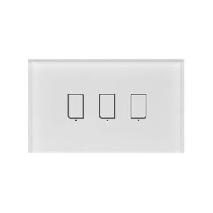 Broadlink BestCon TC2S-UK / EU Gang Smart Wall Light Switch APP Дистанционное управление Стеклянная панель Сенсорное управление Беспроводные переключатели через Rm4 Pro Совместимость с Alexa Google Home для голосового