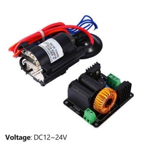 DC12-24V ZVS плата драйвера катушки Обратный модуль драйвера с катушкой зажигания Замена источника питания постоянного тока высокого напряжения для Tesla