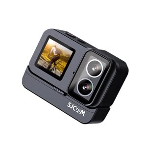 Экшн-камера SJCAM SJ20, 4K Ultra HD, 20 МП, водонепроницаемая, с защитой от тряски, с 2,0-дюймовым сенсорным экраном, двойной экран