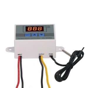 Электронный регулятор температуры Светодиодный дисплей Модуль термостата Переключатель модуля управления температурой с водонепроницаемым датчиком NTC -50 ~ 110 для холодильника 24 В 240 Вт