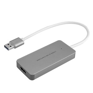 Ezcap USB 3,0 HD карта захвата видеоигр рекордер 1080P конвертер Live Sreaming Plug and Play для XBOX One PS3 PS4 WII U