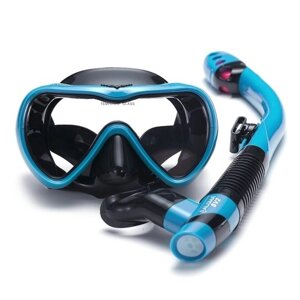 Герметичные противотуманные очки для подводного плавания с сухой трубкой для подводного плавания