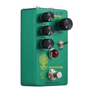 Гитарная педаль эффектов MOSKYAudio Booster/Overdrive - GREEN SCREAMER