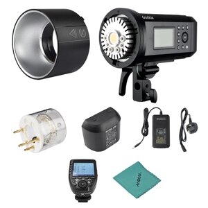 Godox AD600Pro 600 Вт TTL GN87 1/8000 с HSS уличная вспышка стробоскоп + 28,8 В/2600 мАч литиевая аккумуляторная батарея + триггер вспышки Xpro-C