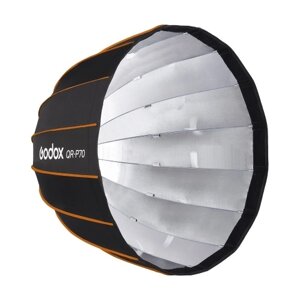 Godox Professional Parabolic Softbox 70 см диффузор Bowens Mount с сумкой для переноски для студийной фотографии