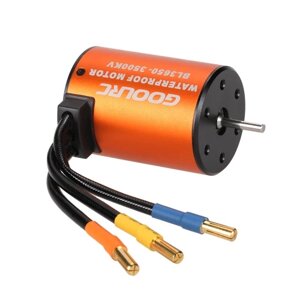 GoolRC 3650 3500KV Водонепроницаемый бесщеточный двигатель для 1/10 RC Car HSP 94123 HuanQi 727 FS Racing 53625/53632