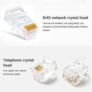 Handskit RJ45 RJ11 RJ12 Сеть Ремонт Плоскогубцы Набор инструментов с кабельным тестером Пружинный зажим Обжимной инструмент Обжимные клещи