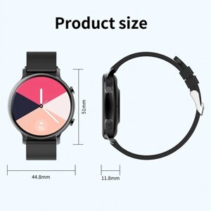 HW36 1,28 дюйма SmartWatch IP67 Водонепроницаемые спортивные часы BT5.0 Интеллектуальные часы Фитнес-трекер Многофункциональные часы, совместимые с Android5.0 / iOS9.0