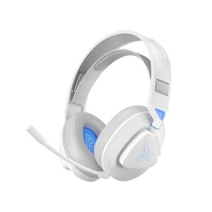 Игровая гарнитура TAIOU Over Ear, легкие наушники для киберспорта, беспроводные наушники BT5.3 и 2,4G + проводные наушники 3,5 мм с 3 микрофонами для игровой консоли смартфона, ноутбука, ПК