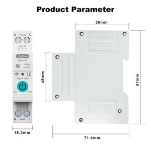 Интеллектуальный автоматический выключатель TUYA ZigBee, пульт дистанционного управления, голосовой переключатель, домашнее беспроводное приложение для мобильного телефона, подключение автоматического выключателя,