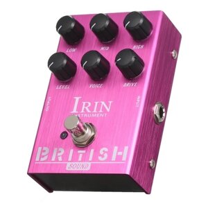 IRIN Mini Guitar Effect Pedal M-SHALL Speaker Simulator Симулятор кабинета Гитарная педаль эффектов - British Sound (фиолетовый)