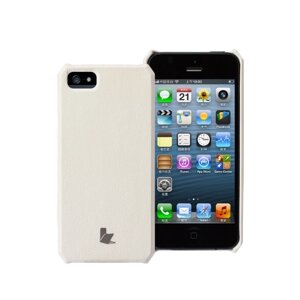 Jisoncase подлинной кожаный чехол для iPhone 5