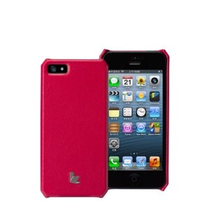 Jisoncase подлинной кожаный чехол для iPhone 5