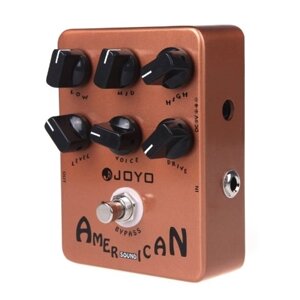 JOYO JF-14 American Sound Педаль эффектов симулятора гитарного усилителя — воспроизводит звук усилителя Fender 57 Deluxe