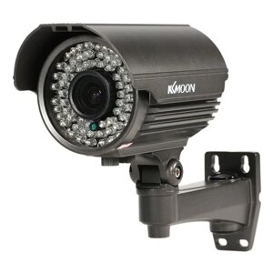 KKmoon 1080P AHD Пуля CCTV Аналоговая камера 2.8 ~ 12мм Руководство зум варифокальным объективом 1/3 "для Sony CMOS 2.0MP ИК-72 ИК-светодиодов ночного видения Всепогодный Крытый PAL Система Открытый безопасности