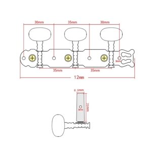 Классическая Гитара Машины Головки Ручки Гитара Струна Тюнинг Колышки Тюнеры Гитара Тюнинг Ключи