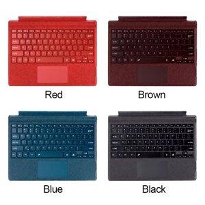 Клавиатура Microsoft Surface Keyboard Pro 3/4/5/6/7 BT 5.1 с цветной подсветкой, тонкая, радиус действия 10 м, дизайн для клавиатуры Surface Pro