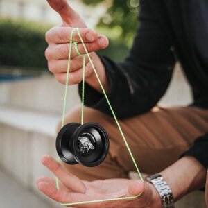 LESHARE алюминиевый йо-йо мяч для соревнований йо-йо с несущими струнами и перчаткой