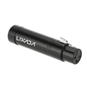 Lixada 2.4G ISM DMX512 Беспроводной 3-контактный разъем XLR-приемника Светодиодное освещение для сцены PAR Party Light