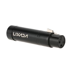 Lixada 2.4G ISM DMX512 Беспроводной 3-контактный разъем XLR-приемника Светодиодное освещение для сцены PAR Party Light