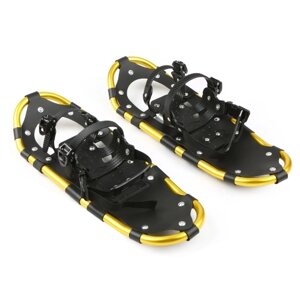 Lixada Snow Shoes Алюминиевые зимние ботинки с регулируемыми полюсами Сумка для переноски - 23 дюйма