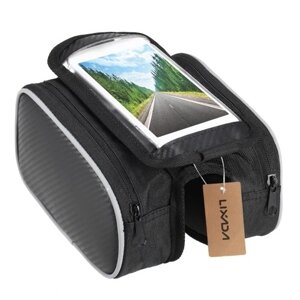 Lixada велосипед передняя рамка сенсорный экран телефона сумка