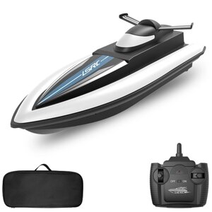 LSRC 2,4 ГГц RC Race Boat Водонепроницаемая игрушка с сумкой для бассейна с озером Морской подарок для детей Мальчики Девочки