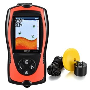 LUCKY FF1108-1CT Портативный Fish Finder 100M / 300FT Глубинный рыхлитель Проводной детектор рыбы