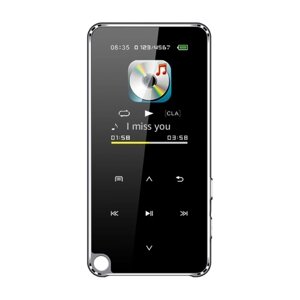 M25 BT MP3 Музыкальный видеоплеер Звук Hi-Fi без потерь 1,8-дюймовый OLED-экран с записью FM-радио Стерео FM MP3 MP4 3,5 мм аудиовход TF-карта по выбору