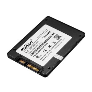 MAIKOU Мобильный SSD 60G / 120G / 240G / 360G / 480G / 1 ТБ Жесткий диск Type-C и USB 3.0 Универсальный черный и 120 ГБ