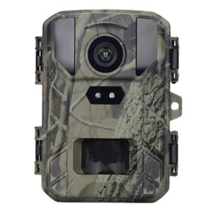 Мини-камера Trail 24MP/1080P 48 Инфракрасный светодиод ИК ночного видения Водонепроницаемая охотничья камера Диапазон обнаружения 60 ° для охоты на дикую природу