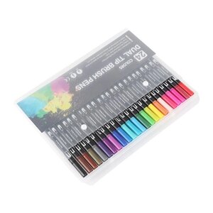 Набор из 12 цветных маркеров, цветные ручки с двойным наконечником, художественные маркеры Fine Point для детей, для взрослых, раскраска, рисование, иллюстрации, рисование художников