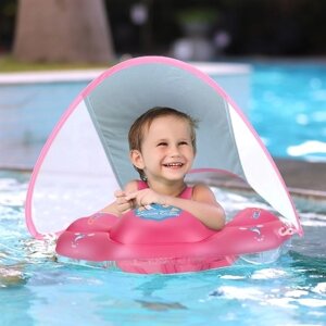 Надувной детский плавательный круг SwimBoBo