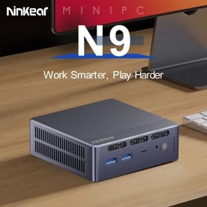 Ninkear Мощные мини-ПК Мини-компьютеры с процессором Intel 12-го поколения N95 8 ГБ DDR4 256 ГБ SSD 4K UHD Graphics Лучший мини-хост