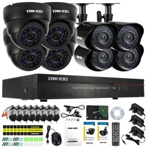 OWSOO 16CH Full CIF 800TVL Система видеонаблюдения DVR Security System