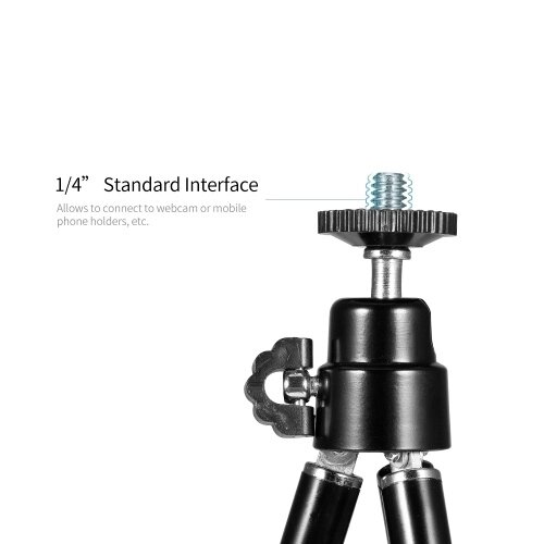 Портативная мини-веб-камера штатив для смартфона Легкая гибкая веб-камера Поддержка рабочего стола Стенд Держатель телефона Настольная подставка - выбрать