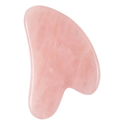 Натуральный розовый кварцевый камень Guasha Face Face Neck Body Gua Sha Board Massager - особенности