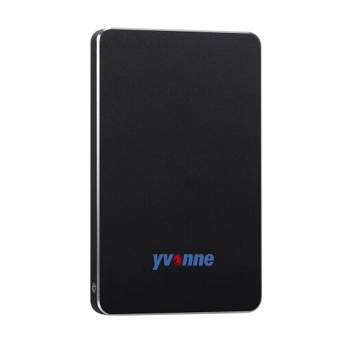 Yvonne 2,5 USB 3.0 HDD Внешний мобильный жесткий диск Портативный жесткий диск Совместимость с ПК Mac Настольный ноутбук Черный 320 ГБ - скидка