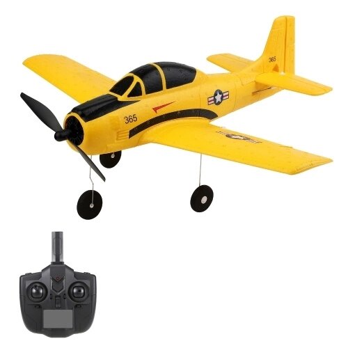 WLtoys A210 RC Самолет 2,4 ГГц 4CH 6-осевой гироскоп RC Самолет T28 Модель самолета Летные игрушки - фото