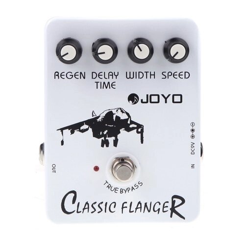 Педаль эффектов для классической гитары Joyo JF-07 Classic Flanger с дизайном True Bypass - преимущества