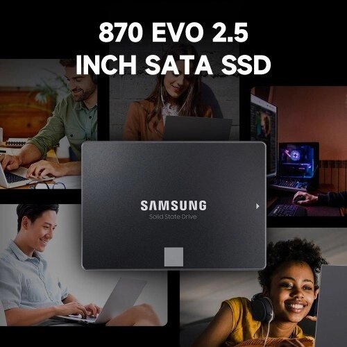 SAMSUNG 870 EVO 2 ТБ 2,5-дюймовый SATA SSD Твердотельный накопитель Интерфейс SATA3.0 Высокая скорость чтения и записи Широкая совместимость - наличие