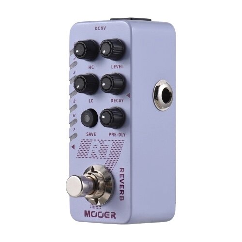 MOOER R7 Reverb Guitar Цифровая педаль реверберации Педаль эффектов для электрогитары - розница