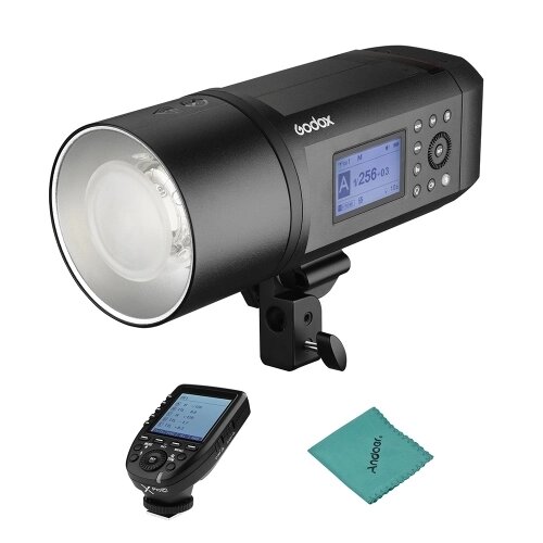 Godox AD600Pro 600 Вт TTL GN87 1/8000 с HSS уличная вспышка стробоскоп + 28,8 В/2600 мАч литиевая аккумуляторная батарея + триггер вспышки Xpro-C - интернет магазин